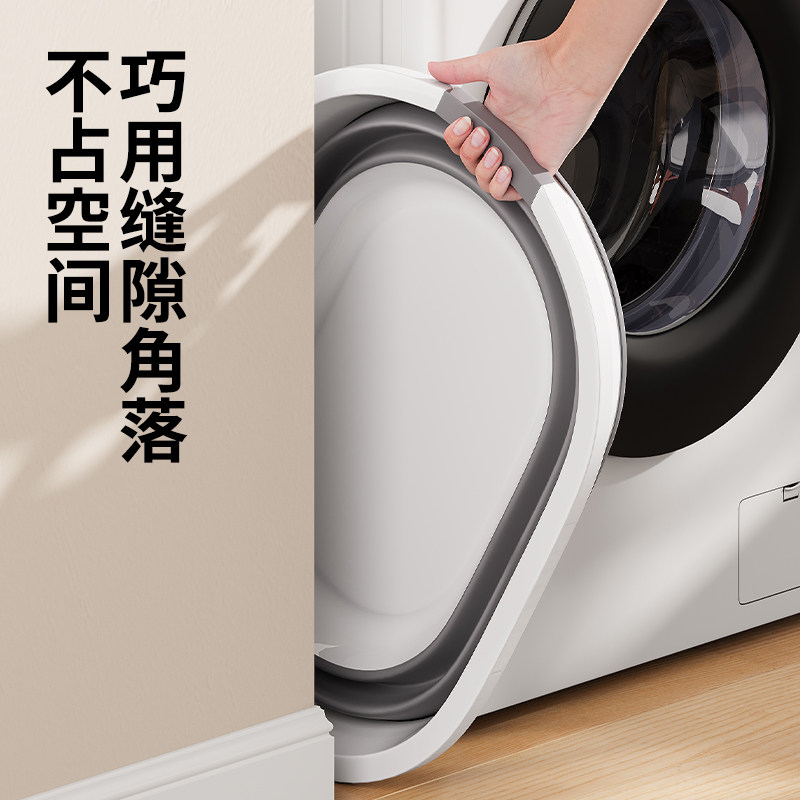 严选新款可折叠洗澡盆0-3
