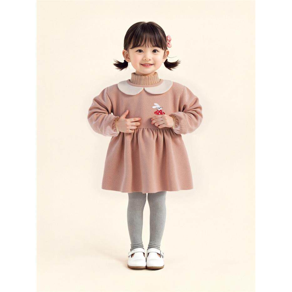 儿童灯芯绒罩衣男童防脏