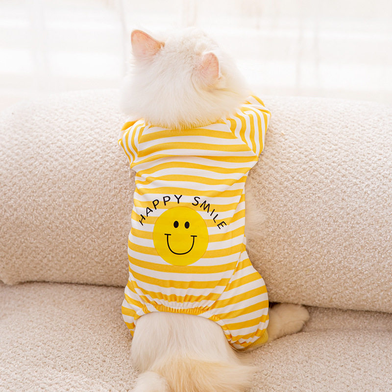 秋冬季猫咪保暖居家服可