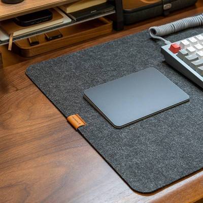 毛毡大号鼠标垫电脑学习办公桌垫垫板桌面护腕书桌垫防滑桌桌垫