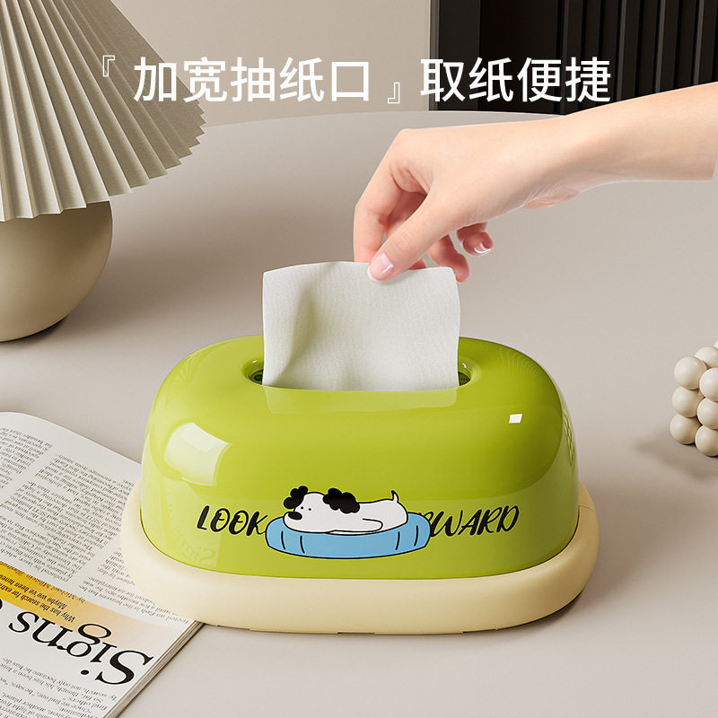 纸巾盒卫生抽弹簧可爱客