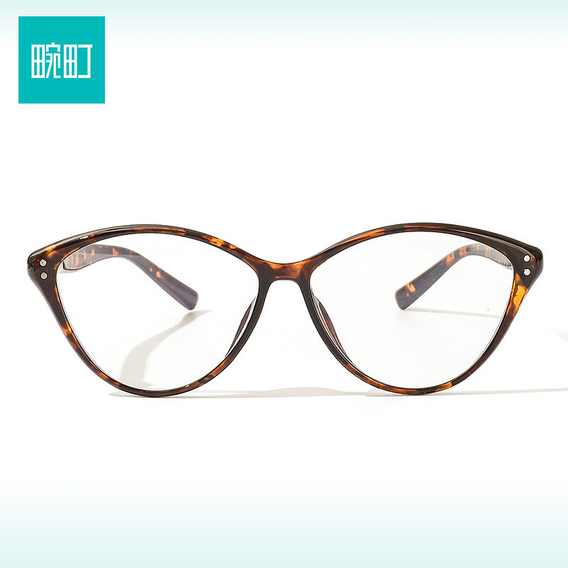畹町防蓝光眼镜女士可配度数大框素颜眼镜框架复古玳瑁猫眼平光镜,ZIPPO/瑞士军刀/眼镜,眼镜架,淘宝优惠券,粉丝福利购,淘宝优惠卷
