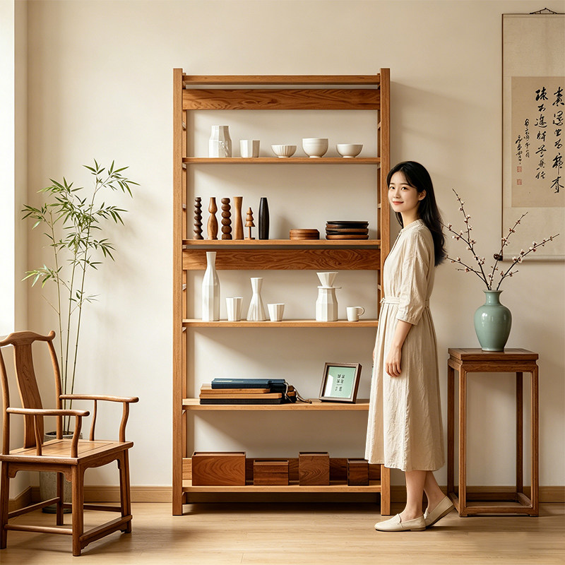 实木博古架多宝阁置物架展示柜