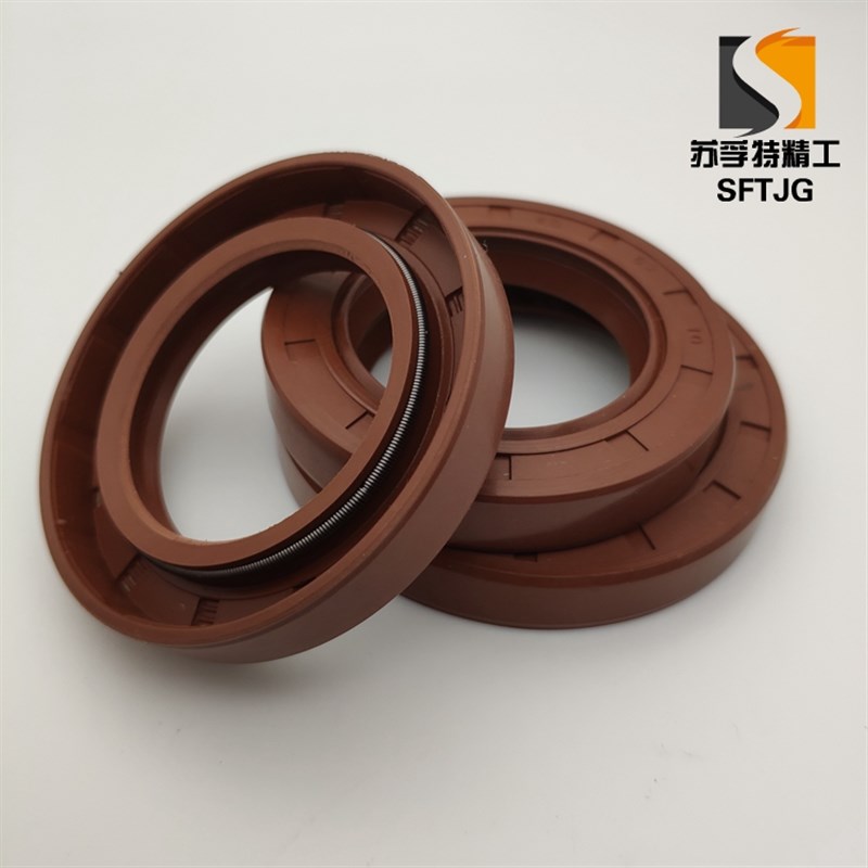 氟胶骨架油封 耐酸碱 耐TC42*60*6 减速机油封高温油封 高速油封