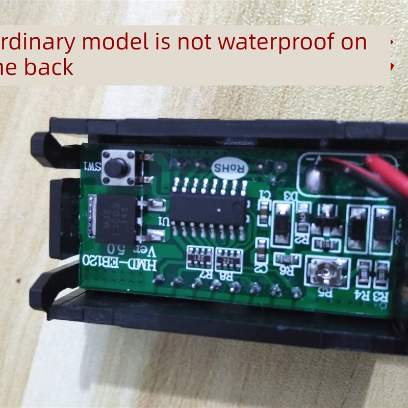 12V48V60V72V电动车电压电量表 直流电瓶 铅酸锂电池 数字显示器