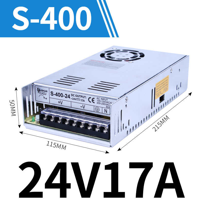 S-400-12V33A 24V17A 220伏转直流36V 48V8.3RA变压器LED开关电源