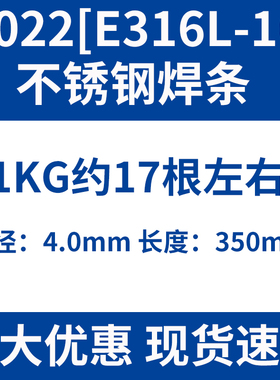304不锈钢电焊条308 309 316L 310 A102 302 022 402 132白钢焊条