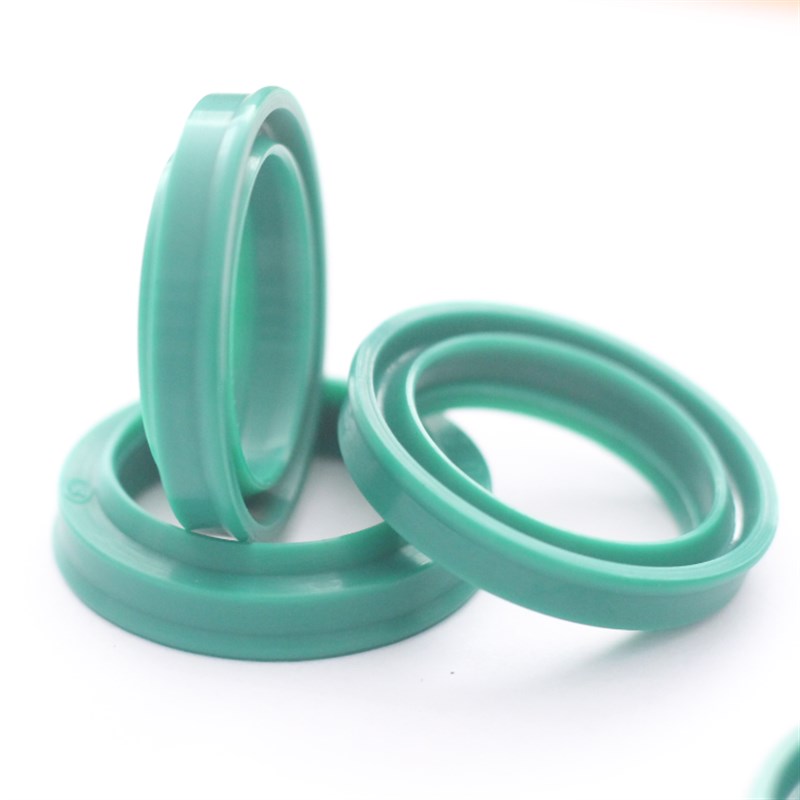 SC-SMC PDU气缸防尘圈推荐片耐磨绿色聚氨酯PU密封圈活塞杆气封FC