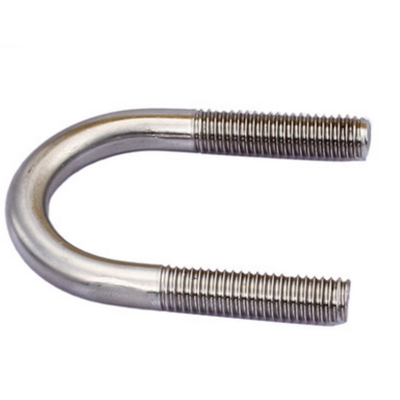 不锈钢u型螺丝2205 2507 310S 2520 1.4529  c276管卡管U型夹抱箍