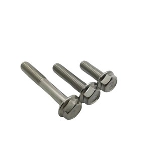 201十字外六角法兰面304六角头平脑凹脑法兰盘螺丝不锈钢法兰螺栓