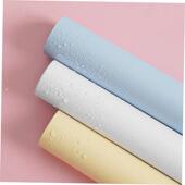wallpaper sticker pvc plain wall room decorative living