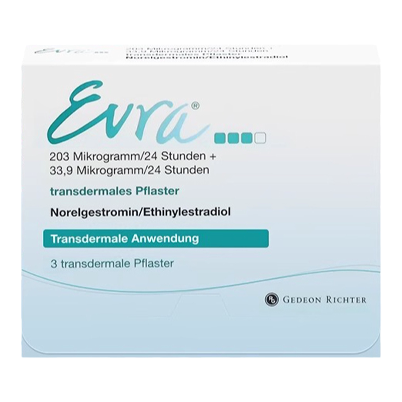 evra贴避孕贴片德国进口女性外用不刺激有效避孕药贴透皮安全贴