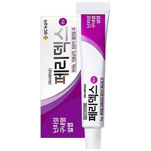 韩国peridex绿十字口腔溃疡膏上火起泡口疮专用药凝胶进口正品6g