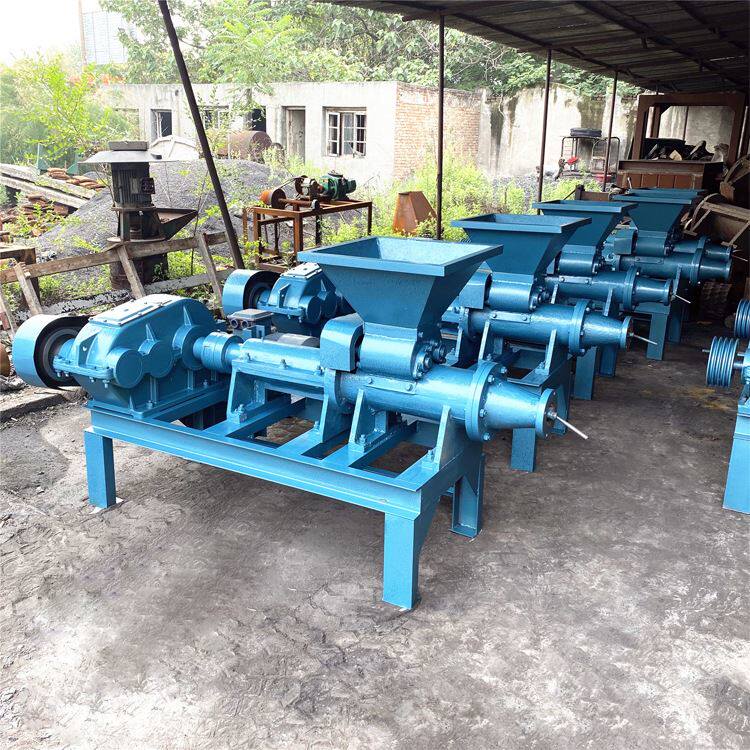 可定制 秸秆制棒木炭机 多功能新型煤粉制棒机 烧烤兰炭粉成型机