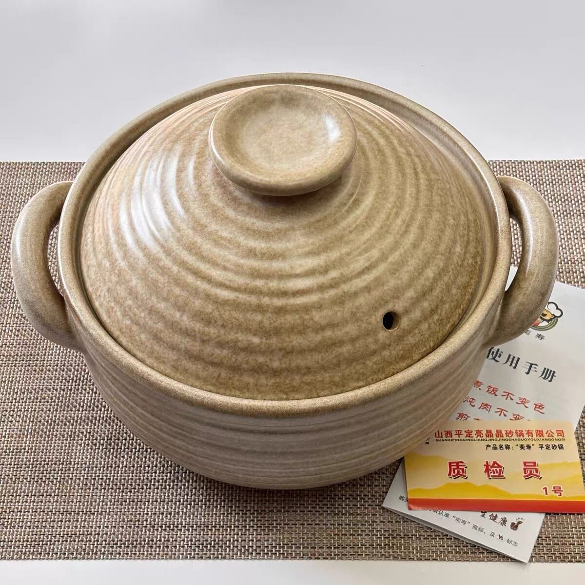 平定奕寿可大火干烧做煲仔饭的耐高温中式陶土砂锅多种炉灶使用