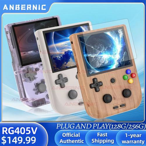 ANBERNIC RG405V Consola de juegos portátil Pantalla táctil