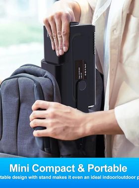 Toplio-proyector portátil 4K con Android 11, dispositivo de