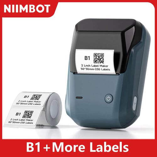 Niimbot-Mini impresora térmica portátil B1, máquina de et