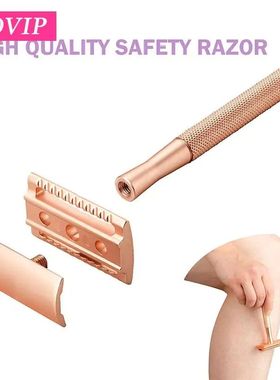 Maquinilla de afeitar clásica de doble filo para hombre y m