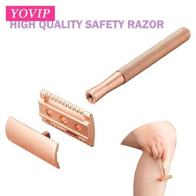 Maquinilla de afeitar clásica de doble filo para hombre y m