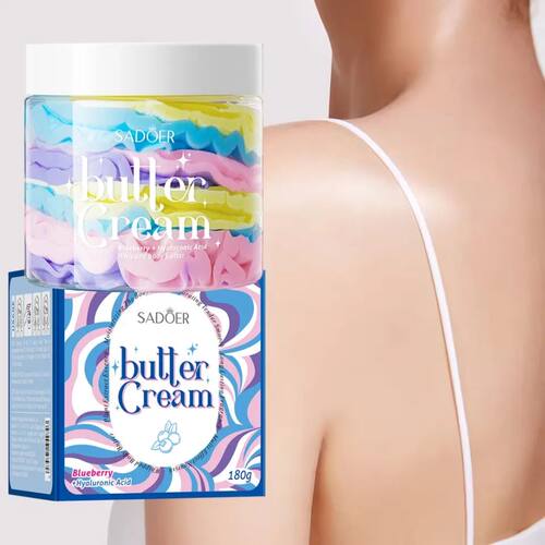 180g Blueberry Butter Cream Moisturising Body Lotion Remove