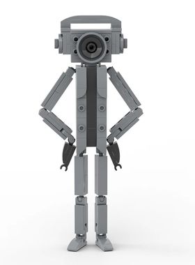 Skibidi-bloques de construcción de Radioman para ni?os, 89