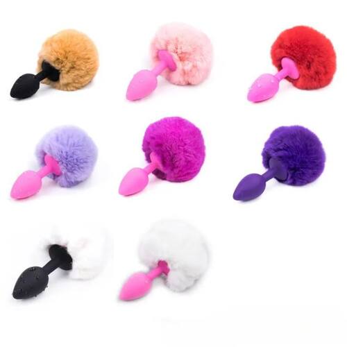 Brinquedos ?nus Eróticos BDSM, Plug Anal de Silicone, Plug