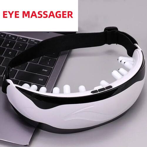Eye Massager Eyes Fatigue Relief Smart Airbag Vibration Hot
