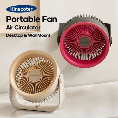 Ventilador eléctrico portátil de 3600mAh, circulador de ai