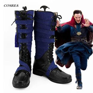 COSREA-Doutor Estranho Sapatos de Cosplay para Homem, Super-