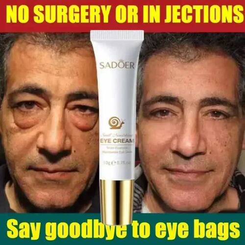 Instant Eye Cream For Anti Aging Dark Circles Bags Puffiness