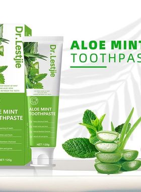 Creme dental Aloe Vera, Refresca a respira??o, remove o tár