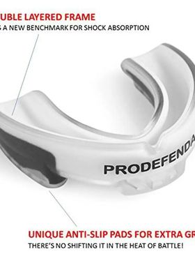 Protector bucal profesional EVA para boxeo, protector bucal