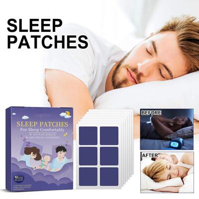 42pcs Sleep Patch Relieve Body Sss Late Night Fatigue Peace