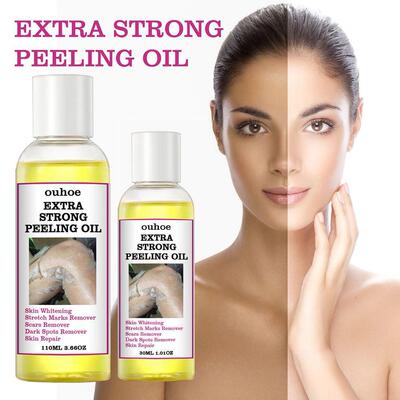 Aceite Peeling amarillo Extra fuerte, blanqueador, aclara el