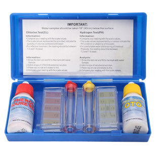 Kit de prueba de calidad de agua, hidroherramienta de PH y c