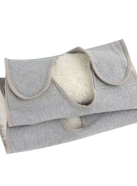 Joelheira acolchoada protetora de inverno, esportes ao ar li