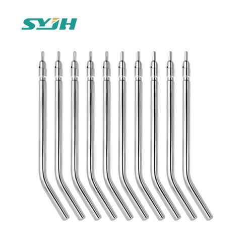 10pcs Stainless Steel Dental Air Triple Syringe 3 Way Dental