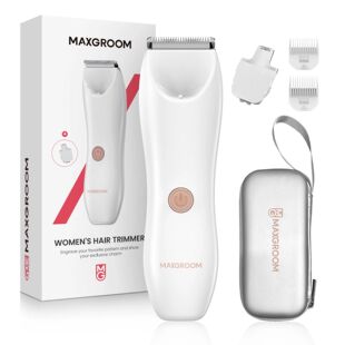 MAXGROOM Women's Body Hair Trimmer Electric Razors for Lady