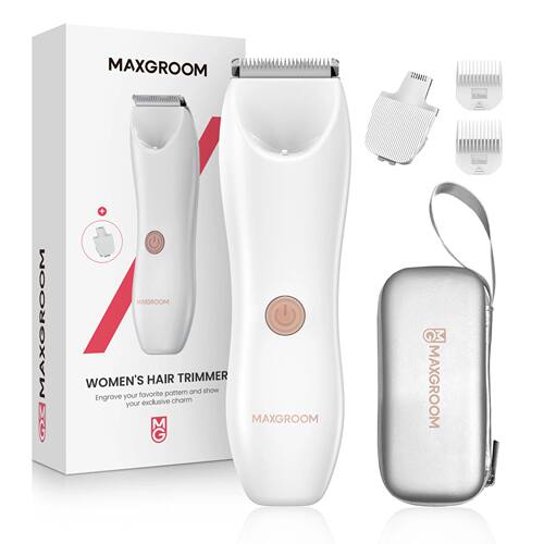 MAXGROOM Women's Body Hair Trimmer Electric Razors for Lady