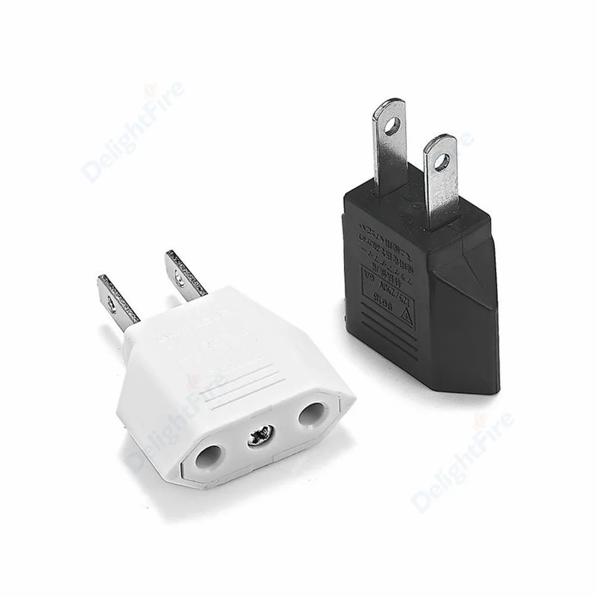 Adaptador de viaje para EE. UU., enchufe eléctrico europeo