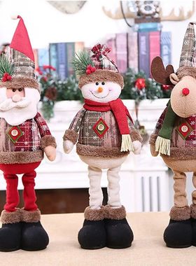 Boneca Telescópica do Feliz Natal, Decora??es de Natal para