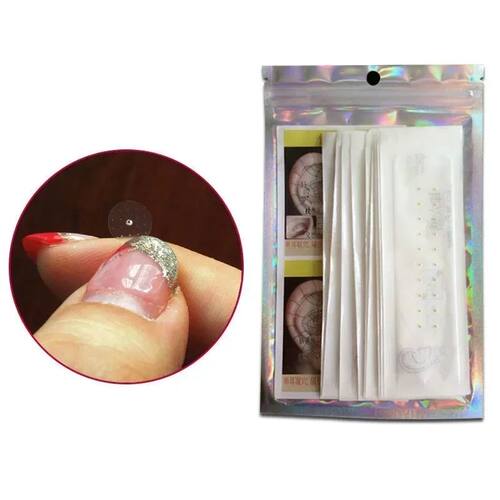100PCS Transparent Ear Point Stickers Ear Pressure Stick Acu
