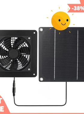 Extractor de aire con Panel Solar, miniventilador de circula
