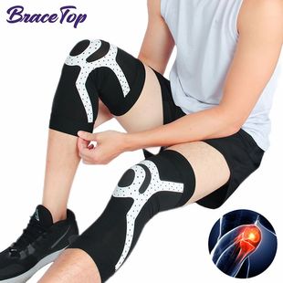 BraceTop-Protetor de Joelho Ultra Fino, Joelheiras Esportiva