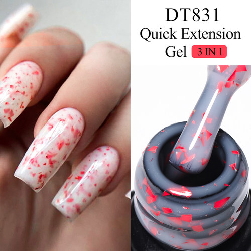 Meet across 7ml gel de extensión rápida de gel gel gel esm