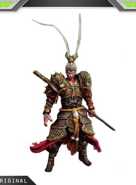 Anime Periférico Jogo Wukong Modelo Kit, Mito Negro Perifé