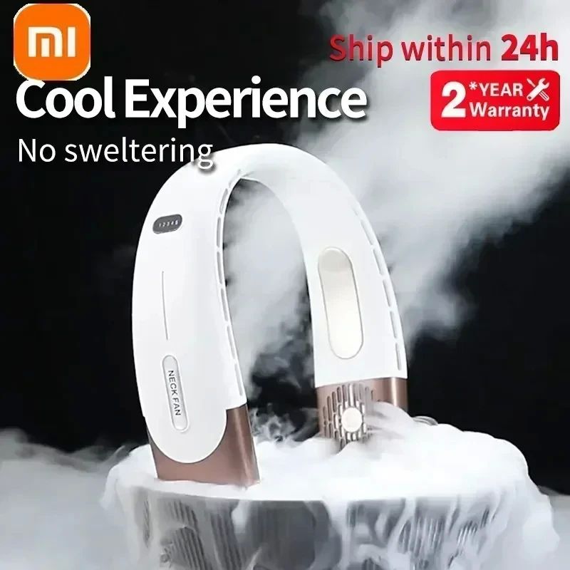 Xiaomi-ventilador de cuello colgante, aire acondicionado por