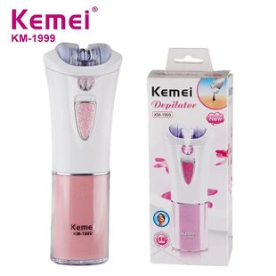 Kemei KM-1999 Depilatory Electric Female Epilator Women Dry