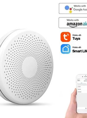 Tuya-Monóxido de Carbono Composto Seguran?a Alarme, Home Fi